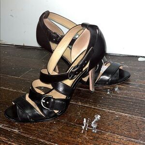 Coach Black Heels